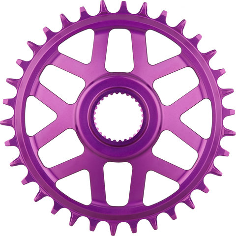 e*thirteen Helix Race espec Direct Mount Chainring for Bosch Gen4 - eggplant/34 