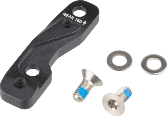 SRAM Adaptateur de Frein à Disque pour Disque de 160 mm - noir/arrière FM sur FM