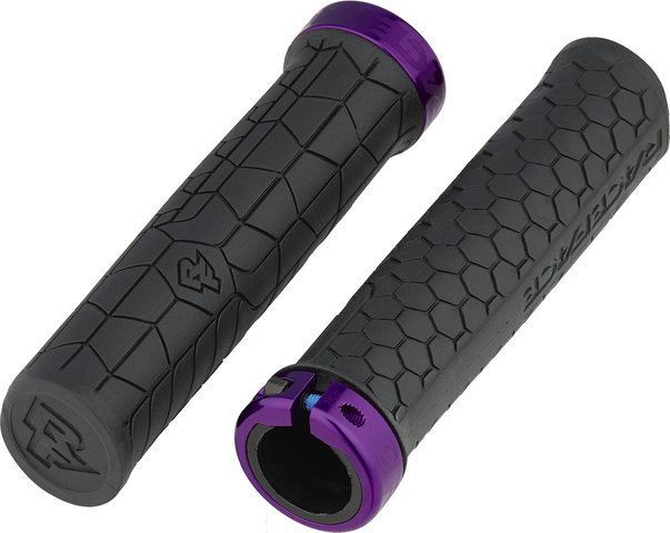 Race Face Getta Lock On Lenkergriffe - black-purple/30 mm