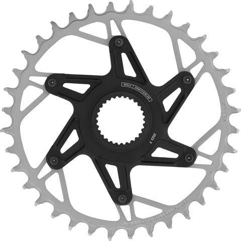 SRAM Chainring T-Type XX Eagle Transmission Direct Mount for Bosch Gen4 - black-silver/36 