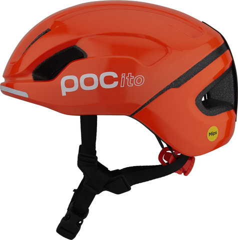 POC Casco para niños POCito Omne MIPS - fluorescent orange/51 - 56 cm