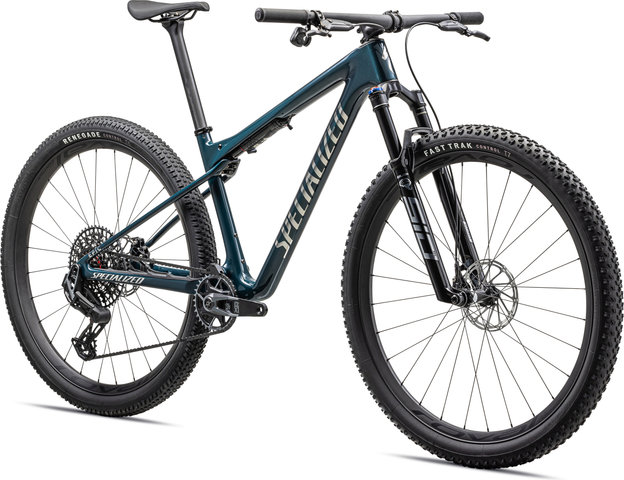 Specialized Epic World Cup Pro Carbon 29" Mountain Bike - gloss deep lake metallic-chrome/110 mm/29"/L