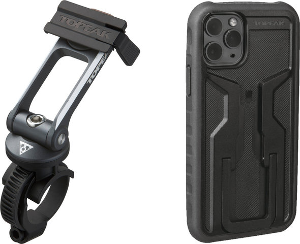 Topeak RideCase pour iPhone 11 Pro avec RideCase Mount - noir-gris