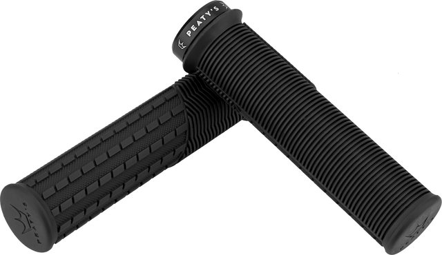 Peatys Puños para manillar Monarch Grips Mushroom Lock-On - black/thin