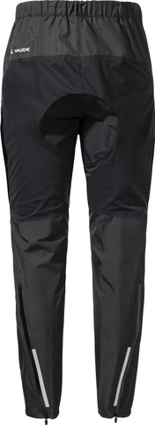 VAUDE Womens Kuro Rain Pants - black/36/XS