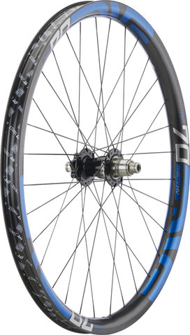 ENVE ENVE M70 27.5" Disc 6-bolt Carbon Wheel - OEM Pack - black-blue/148 mm/Boost/27.5" (650B)/SRAM XD/SRAM XD/148 mm/rear wheel only/rear wheel only