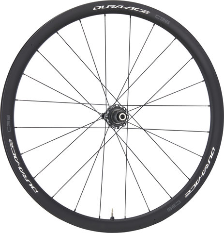 Shimano WH-R9270-C36-TL Dura-Ace Center Lock Disc Carbon Wheelset + Bag - black/Non Boost/Non Boost/142 mm/100 mm/28"/Shimano Road 12-speed/100 mm/Shimano Road 12-speed/100 mm/142 mm