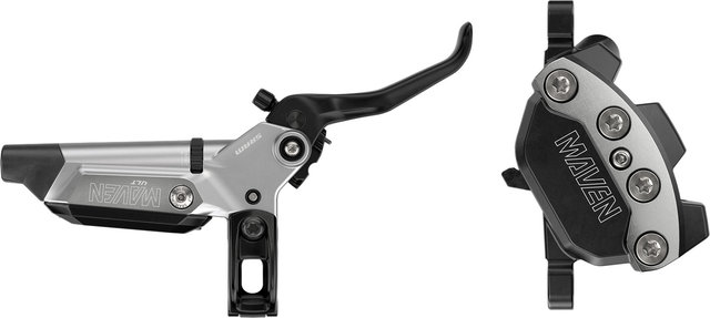 SRAM Set de frenos de disco Maven Ultimate Stealth d+t - clear anodized/Set/Flip-Flop (no específico de lado)