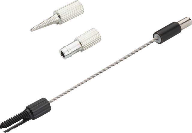 Jagwire Set de adaptadores de repuesto para Pro Internal Routing Tool - silver-black