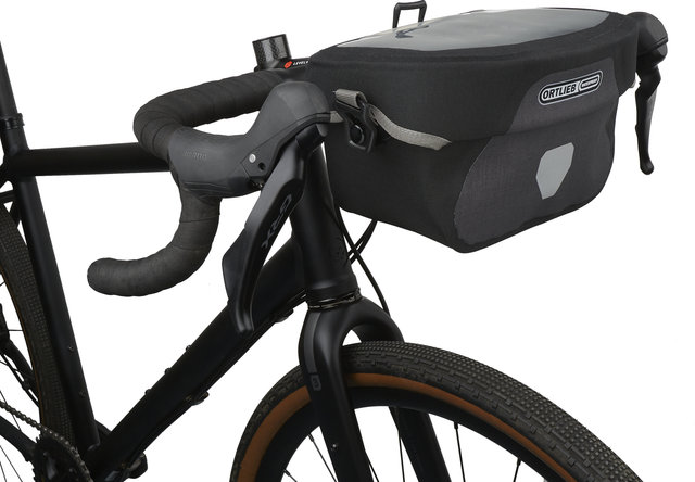 ORTLIEB Ultimate Plus 5 L Handlebar Bag - granite-black/5 litres