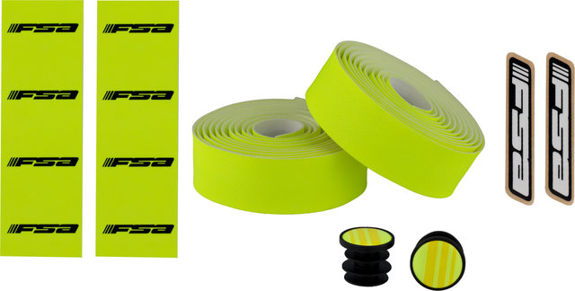 FSA PowerTouch Gel Handlebar Tape - neon yellow/universal