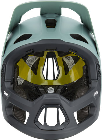 uvex Casque Intégral revolt MIPS - moss green-black mat/52 - 57 cm