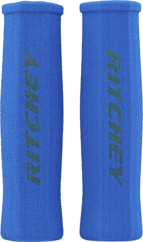 Ritchey Poignées de guidon WCS True Grip - bleu roi/130 mm