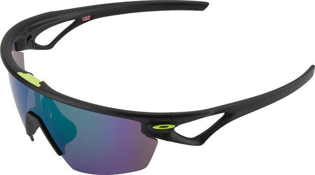 Oakley Sphaera Sports Glasses - matte black ink/prizm road jade