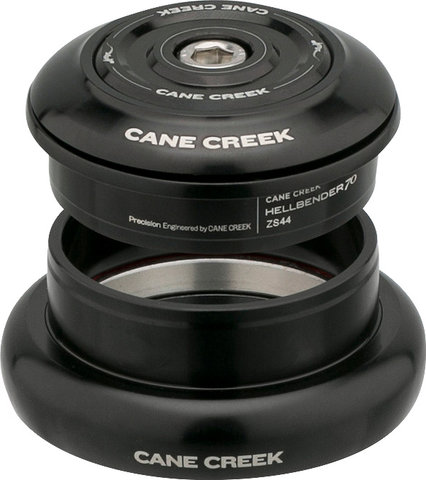 Cane Creek Hellbender 70 ZS44/28,6 - EC44/40 Steuersatz - black/1 1/8" - 1,5" tapered/ZS44/28,6 - EC44/40