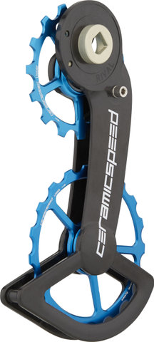 CeramicSpeed Système de Galets de Dérailleur OSPW Coated pour SRAM Rival AXS - blue/15 dents (galet guide), 19 dents (galet tendeur)