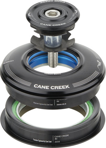 Cane Creek 40er ZS56/28,6 - ZS56/40 Steuersatz - black/1 1/8" - 1,5" tapered/ZS44/28,6 - ZS56/40