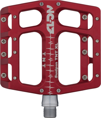 NC-17 Sudpin IV XL TNT Platform Pedals - red