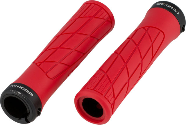 Ergon GA2 puños - risky red/universal