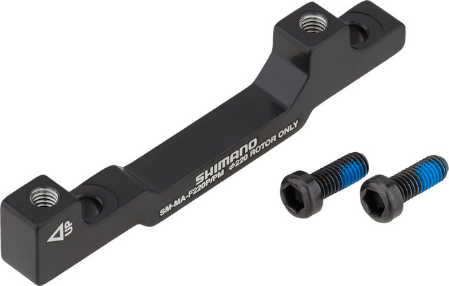 Shimano Scheibenbremsadapter für 220 mm Scheibe - schwarz/PM 7" auf PM +40 mm