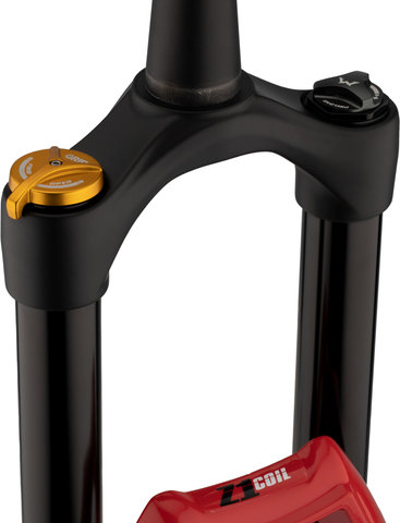 Marzocchi Bomber Z1 Coil 27.5" Boost Suspension Fork - gloss red/15 mm Thru Axle/180 mm/44 mm/1 1/8" - 1,5" tapered/110 mm/27.5" (650B)/110 mm/110 mm