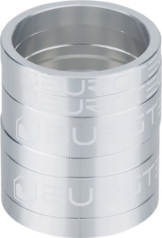 Burgtec Stem Spacer Kit - rhodium silver