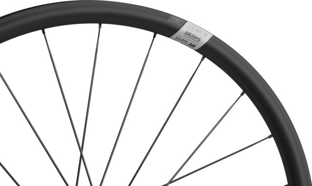 DT Swiss E 1800 SPLINE 30 Disc Center Lock 28" Laufradsatz - schwarz/142 mm/100 mm/28"/Shimano Road/100 mm/Shimano Road/100 mm/142 mm