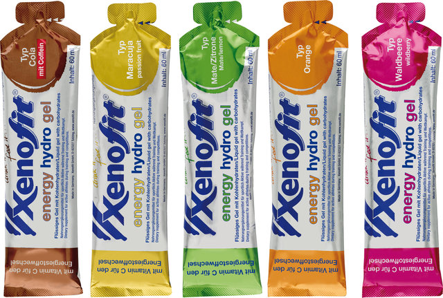 Xenofit energy hydro gel - 5 pieces - mixed/300 ml