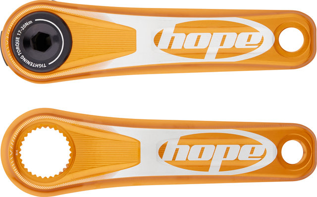 Hope Bielas Kids No Spider - naranja/135,0 mm