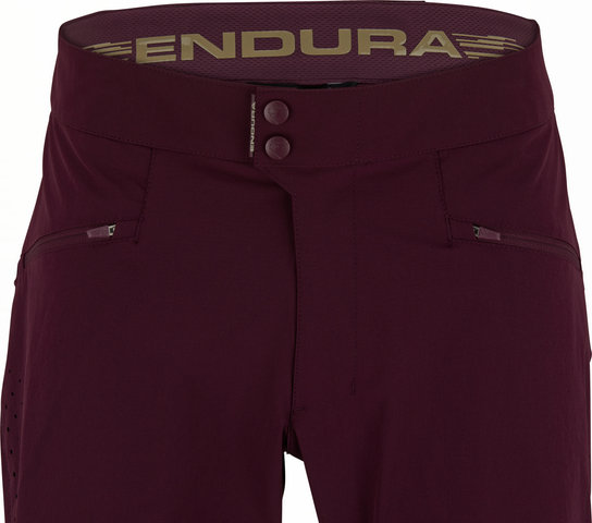 Endura SingleTrack Lite Shorts kurz - aubergine/M