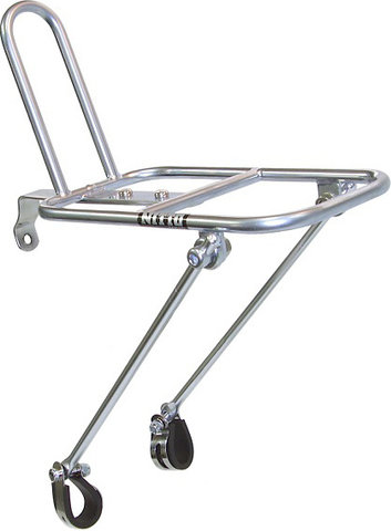 NITTO M-18 front luggage rack VR for 26" and 27" - silver