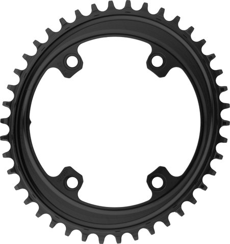 Wolf Tooth Components Elliptical 110 BCD Asymmetric 4-Arm Chainring for Shimano GRX - black/42 