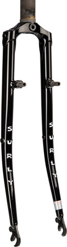 Surly Fourche rigide Cross Check 28" - black/28"/100 mm/1 1/8"/Blocage Rapide 5 mm