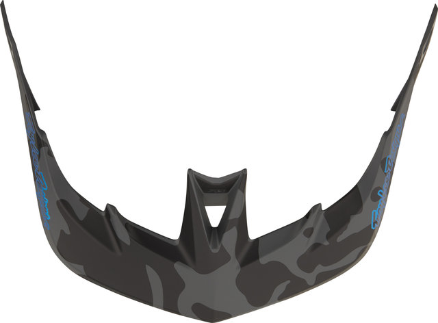 Troy Lee Designs Spare Visor for A3 Helmets - uno camo blue