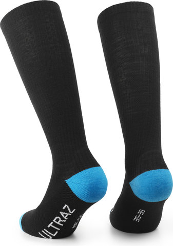 ASSOS Chaussettes Ultraz Winter FUGU - black series/39 - 42