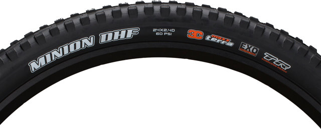 Maxxis Pneu Souple Minion DHF 3C MaxxTerra EXO TR 24" - noir/24 /61 /61-507/2.4 