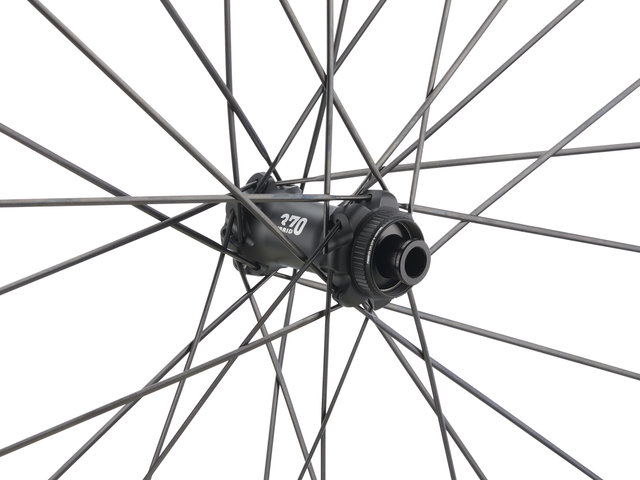 DT Swiss HG 1800 SPLINE 25 Disc Center Lock 27.5" Wheelset - black/Shimano Road/142 mm/100 mm/27.5" (650B)/100 mm/Shimano Road/100 mm/142 mm/Non Boost/Non Boost