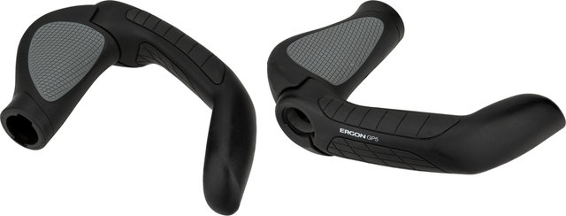 Ergon GP5 Gripshift handlebar grips for twist shifters on both sides - black