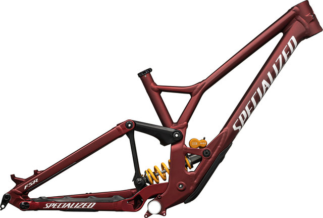 Specialized Demo Race 29" / 27.5" Frame Kit Model 2024 - satin red sky-white/200 mm/L/12 mm Thru Axle