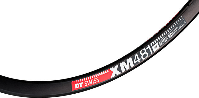 DT Swiss XM 481 Disc 27.5" Rim - black/27.5" / 32 hole