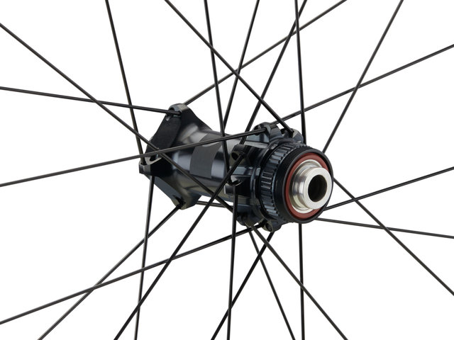 Fulcrum Juego de ruedas Racing 4 Disc Center Lock - negro/Non Boost/Non Boost/142 mm/100 mm/28"/Shimano carretera/100 mm/Shimano carretera/100 mm/142 mm