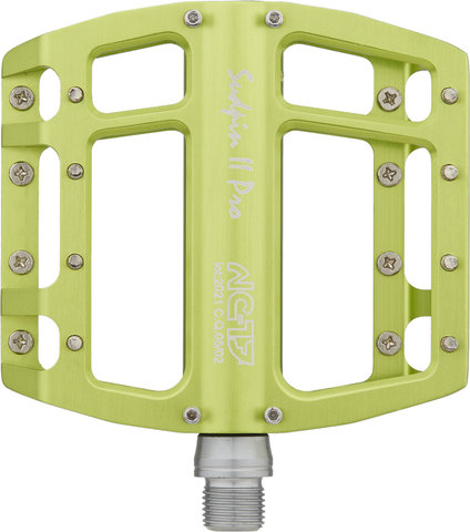 NC-17 Sudpin II Pro Platform Pedals - green