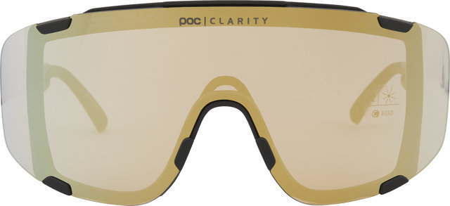 POC Devour Sports Glasses Model 2024 - uranium black/clarity road-partly sunny gold