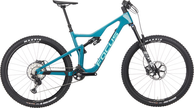 FOCUS JAM 8.9 Carbon 29" Mountain Bike - blue-green/150 mm/29"/L