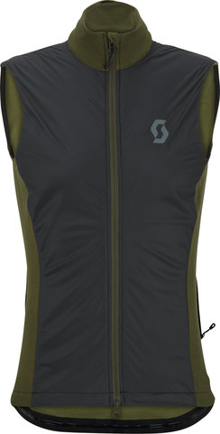 Scott Gilet Gravel Warm Merino - fir green-black/M