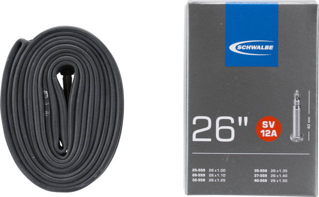 Schwalbe Inner Tube 12A for 26" - universal/26x1.0-1.5 Presta 40 mm