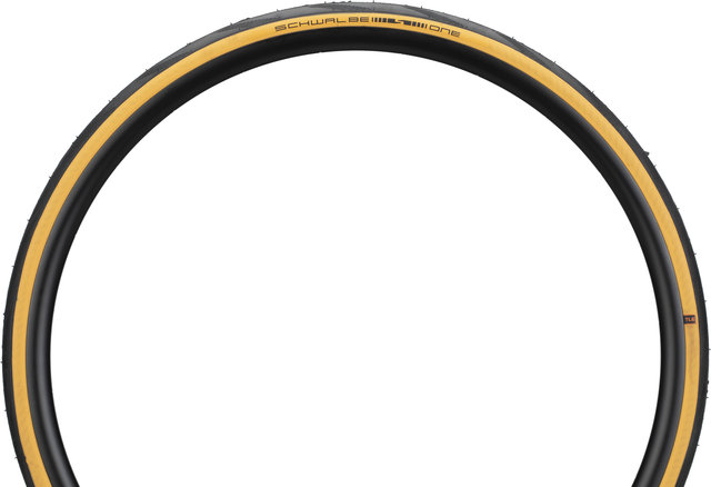 Schwalbe One Performance MicroSkin Tubeless Easy Classic Skin 28" Folding Tyre - classic-skin/28 /25 mm/25-622