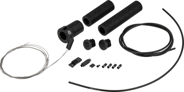 RockShox Poignée Tournante TwistLoc Ultimate Remote 2 Position - black