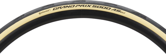 Continental Grand Prix 5000 AS Tubeless Ready 28" Folding Tyre - black-creme/28 /28 mm/28-622