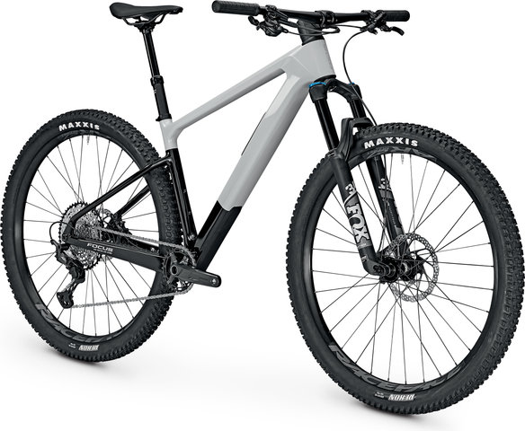 FOCUS Vélo Tout-Terrain en Carbone Raven 8.8 29" Modèle 2023 - light grey-carbon raw/120 /29"/L